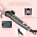 Curling Iron 1.5-inch Dual Voltage Instant Heat with Tourmaline Ceramic Coating for Smooth Curls - Rose Gold - Buy Online on GoSupps.com