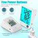 Blood Pressure Monitor with XL Cuff for Big Arms - Backlit LCD, Heart Rate Detection, 2 Size Cuffs Included - 1000 Memory, Two User - Blue - Buy Online on GoSupps.com