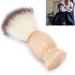 Gientan Shaving Brush - Soft Nylon Wool & Solid Wooden Handle | Premium Facial Beard Care Tool for Effortless Shaving - Buy Online on GoSupps.com