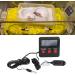 Humidity Temperature Sensor Accurate Small Real Time Display Electronic Thermometer Hygrometer Light Digital with External Probe for Pet for Reptile - Buy Online on GoSupps.com