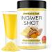 Meerbach & Rose Vegan Ginger Turmeric Shot - Fruity Sharp Vitamin C & Zinc - 60 Hand-Filled Shots from Germany - Buy Online on GoSupps.com