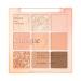 Dasique Shadow Palette 14 Peach Squeeze l Cruelty-Free l Cruelty-Free l 9 Blendable Shades in Smooth Matte and Shimmer Finishes with Gorgeous Pearls