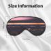 SSIMOO Night Sky Print Eye Mask - Double-Sided Soft Light Blocking for Better Sleep | International Shipping - Buy Online on GoSupps.com