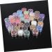 TOVINANNA 30pc Loose Eyeshadow Glitter Eyeshadow Pigments Powder Eye Shadow Pearlescent - Buy Online on GoSupps.com