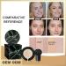 Nichtule Moisturizing CC Cream Foundation - Full Opacity Waterproof BB Cream | Oil-Control Primer for Even Skin Tone in Ivory - Buy Online on GoSupps.com