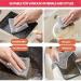 Graceful Double Stainless Steel Scrubber Double Stainless Steel Scrubber Cloth Multipurpose Wire Dishwashing Rags for Wet and Dry Non-Scratch Wire Dishcloth (5Pcs) - Buy Online on GoSupps.com