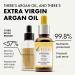 Organic Argan Oil for Hair, Skin, Nails & Face - 100% Pure Moroccan Oil - Moisturizing & Repairing Cold Pressed Aceite De Argan for Women & Men - Buy Online on GoSupps.com