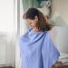 Breastfeeding Cover for On-the-Go Moms | Soft Cotton Adjustable Privacy Protection | Forhome Hill Blue - Buy Online on GoSupps.com