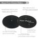 Your Choice Sliders - Fitness Equipment Floor Slider Discs for Core & Full Body Workout - Black - Buy Online on GoSupps.com