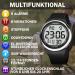 Buy 8 Alarms Vibration Clock for Seniors - Medication Reminder for Deaf | Large Backlight Display - Buy Online on GoSupps.com