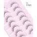 Onlyall 3D Faux Mink Eyelashes - Natural Look Lightweight False Wispy Lashes | 7 Pairs - Buy Online on GoSupps.com