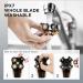 Electric Bald Head Razor for Men - 4 in 1 Grooming Kit with LED Display, Cordless Rotary Shaver - Wet/Dry, USB Rechargeable - Rose Gold - Buy Online on GoSupps.com