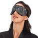 Breathable Light Blocking Eye Mask for Men and Women | Adjustable for Travel, Yoga, Meditation | Deep Sleep | Grey Marble Texture - Buy Online on GoSupps.com