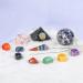 13pcs Crystal Set for Beginners - Crystal Ball, Worry Stones, Raw Crystals - Gemstone Pendulum & Healing Kit for Witchcraft, Meditation - Buy Online on GoSupps.com
