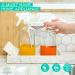Savvy Planet 16 oz Clear Glass Spray Bottles with Silicone Sleeve - 2 Pack White & Gray, Refillable for Cleaning Solutions, Essential Oils, Misting Plants - Quality Sprayer - Buy Online on GoSupps.com