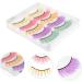 POPETPOP 5 Pairs Colored False Eyelashes Adhesive Eyelash Costumes Eyelashes Natural Eyelashes Faux Lashes Faux Eyelashes Halloween Lashes False Lashes Mermaid Fluffy 3d Imitation - Buy Online on GoSupps.com