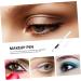 WOONEKY 24pcs Eyeliner Pencil White Eyeliner Pen Liquid Black Eyeliner White Liquid Eyeliner Wooden Pole - Buy Online on GoSupps.com