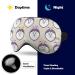 Indian Siberian Husky Sleep Mask - Adjustable Eye Cover for Blocking Light, Ideal for Night Travel and Naps - Men and Women - Buy Online on GoSupps.com