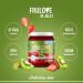 Frulove Sugar-Free Jam - Kiwi & Strawberry Jelly Low Carb 80% Fruit Spread Vegan-Friendly 500g - Buy Online on GoSupps.com