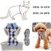Escape-Proof Cat Kitten Harness with Leash Set Adjustable Soft Kittens Vest Walking Jacket Leash for Cats and Dogs (S) - Buy Online on GoSupps.com