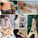 Quichic 200+ Pcs Temporary Tattoo Skull Angel Large Half Sleeve Tattoos - Men Women Arm Fake Tattoos for Sleeves - God Body Tattoos Prison - Buy Online on GoSupps.com