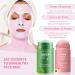 QJFHURB Green Stick 2 pieces Green Mask Stick Green Stick Green Stick Blackheads Honey Peach Greenstick Mask Stick Green Tea Mask Green Tea Mask Green Tea Deep Cleansing Blackhead with 1 cool - Buy Online on GoSupps.com