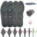 Acupressure Insoles Magnetic Acupressure Insoles Orthopedic Insoles for Women and Men Magnetic Insoles Orthopedic Insoles Reflexology Acupressure Insoles (2PAIRS L) 2pairs L