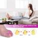 Gel Toe Spacers (2 Pair) - Bunion Corrector for Women Men - Toe Separator & Straightener - Pink - Buy Online on GoSupps.com