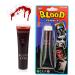  G n rique Vampire Blood - Realistic Fake Blood Makeup | Washable Blood Gel for Face and Body Realistic Vampire Blood for Dress-Up Halloween Play Blood Paintable Theatrical Blood for Costume - Buy Online on GoSupps.com