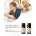 SALKING 100% Pure Essential Oils Gift Set 6 x 10ml - Lavender, Rose, Cherry Blossom, Ylang Ylang, Gardenia, Chamomile - Aromatherapy Therapeutic Grade Scented Oils for Oil Diffusers - Buy Online on GoSupps.com