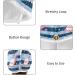 Flamingo Striped Hair Towel 2 Pack | Super Absorbent Quick Dry Hair Turbans for Women & Girls - Buy Online on GoSupps.com