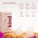 Kind Cup Menstrual Cup | Leak-Free Reusable Design | Up to 12-Hour Wear | Tampon & Pad Alternative | Ergonomic Fit | Small/Large Clear - Buy Online on GoSupps.com