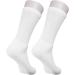 Diabetic Gripper Socks 3 Pack - Unisex Non-Skid Slipper Socks for Men and Women - Physician Approved Hospital Socks with Gripper Bottoms - White Skid 3, Size 13-15 - Buy Online on GoSupps.com
