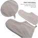 Housoutil 3 Pairs Wax Warm Foot Cover Pedicure Foot Paraffin Wax Gloves and Booties Wax Warmer Foot Wear Convenient Wax Foot Cover Boots Paraffin Wax Accessory Plush Bath Mat Lotion 28X20X0.9CMx3pcs Greyx3pcs - Buy Online on GoSupps.com