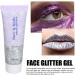 Buy Sequin Body Glitter Gel 50ml - Holographic Silver Face & Body Glitter for Festivals - International Shipping Available - Buy Online on GoSupps.com