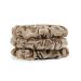 Lilysilk 100% Silk Hair Tie for Women Ponytail Holder Hair Bands Multi-way Packs (3 Thin Coffee Rings) - Buy Online on GoSupps.com