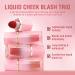 Oil-Free Liquid Blush with Air Cushion for Sheer Flush of Color - 104 Risky Business - Buy Online on GoSupps.com