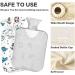 NAANLE Ocean Seagull 1L Transparent Hot Water Bottle - Bed Hand & Feet Warmer for Pain Relief & Heat Therapy | International Shipping - Buy Online on GoSupps.com