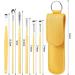 Professional 2023 Ear Cleaning Kit - 6PCS Spiral Spring Earwax Removal Set - Yellow - Buy Online on GoSupps.com