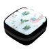 GIAPB Period Bag Sanitary Napkin Storage Bag Pad Holder for Period Makeup Pouch Animal Alpaca and Succulents Color627