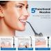 MiTdir Water Dental Flosser Oral Irrigator - 5 Jet Tips, 4 Modes, IPX7 Waterproof, 300ML Tank - Portable Cordless Teeth Cleaner for Home & Travel (Black) - Buy Online on GoSupps.com
