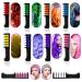 Leikance Disposable Mini Hair Chalk Combs - 10 Colors for Easy Hair Dyeing | Temporary Hair Crayons - Buy Online on GoSupps.com