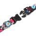 Suredoo Adjustable Dog Collar - Soft Nylon for Small & Medium Dogs | Floral Pink & Blue (M 33-55 cm) - Buy Online on GoSupps.com
