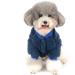 Zunea Winter Coat for Small Dogs | Fleece Warm Dog Sweater & Jacket | Puppy & Cat Clothing | Blue XXL | Perfect for Chihuahuas & Pets - Buy Online on GoSupps.com