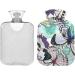 Blue Butterfly Pattern Hot Water Bottle - 2L Pain Relief & Hand Warmer - Buy Online on GoSupps.com