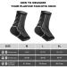 ACWOO Ankle Support Brace 2 Pack Elastic Compression Foot Sleeves Plantar Fasciitis Socks Anti-Slip Breathable Compression Support Sleeve for Ankle Protection Sports Protection and Pain Relief (L) - Buy Online on GoSupps.com