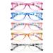HEEYYOK Women's Reading Glasses Colorful Readers Glasses 2.5 for Small Face Ladies Cheaters-Lightweight Comfortable Frame with Durability spring hinge 5 Pack 5 Pack Mix Color 2.5 x