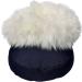 Buy Lambskin Foot Warmer - Cuddly Merino Sheepskin Natural Fur in Blue/White - International Shipping Available - Buy Online on GoSupps.com
