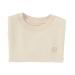 Timino children sweater baby sweatshirt young girls unisex long-sleeved organic cotton single-color beige cream natural white blue high quality tiger size 68 80 86 98 104 110 116 (6 months to 6 years) 68-80 Creamy vanilla