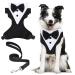 Dog Smoking Bandana collar headscarves for dogs with tow leash for dogs adjustable dogs tuxedo wedding bandana formal wedding party dog hill cloth for small medium -sized dogs (s)